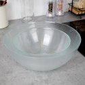 Miska szklana na sałatkę przekąski chipsy duża 28cm 3.6L VILDE 139256
