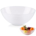 Miska szklana na sałatkę przekąski chipsy duża 28cm 3.6L VILDE 139256