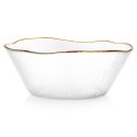 Miska szklana złota do zupy miseczka 15cm 500ml VILDE 139715