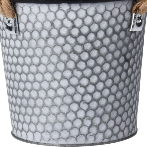 Osłonka na doniczkę metalowa 17x15 cm VILDE 339064