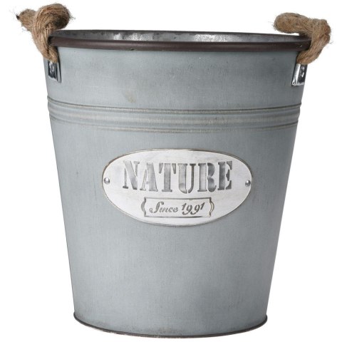 Osłonka na doniczkę metalowa 26x26 cm VILDE 339069