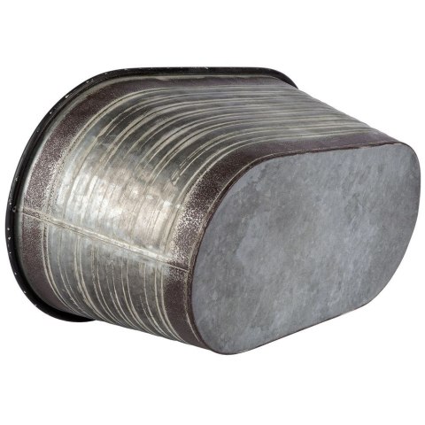 Osłonka na doniczkę metalowa 46x25x18,5 cm VILDE 339371