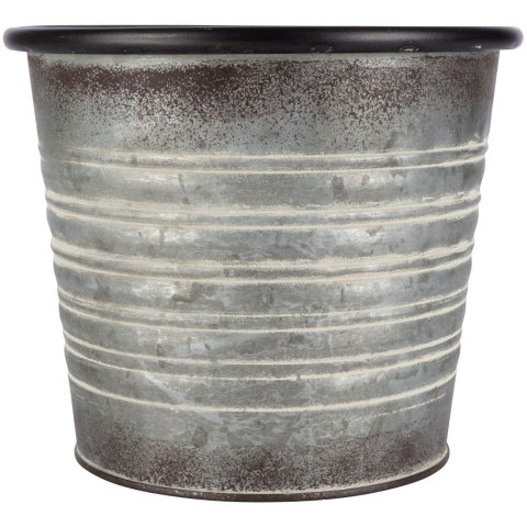 Osłonka na doniczkę metalowa mała 19x16 cm VILDE 339367