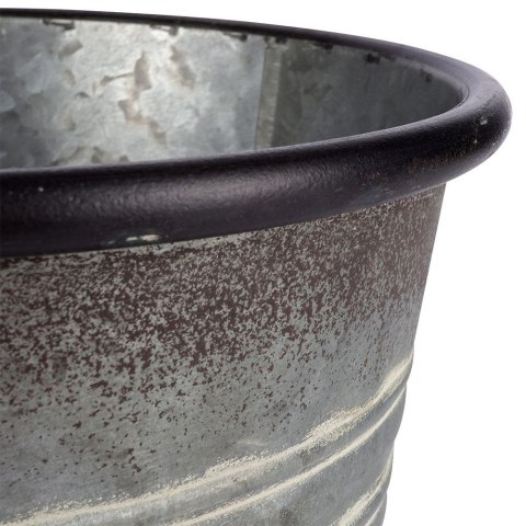 Osłonka na doniczkę metalowa mała 19x16 cm VILDE 339367