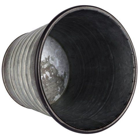 Osłonka na doniczkę metalowa mała 19x16 cm VILDE 339367