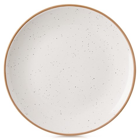 Talerz deserowy ceramiczny beżowy 20cm ORION 129106