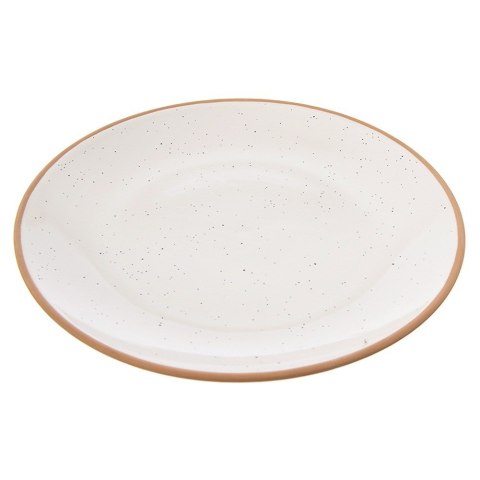 Talerz deserowy ceramiczny beżowy 20cm ORION 129106