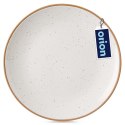 Talerz deserowy ceramiczny beżowy 20cm ORION 129106