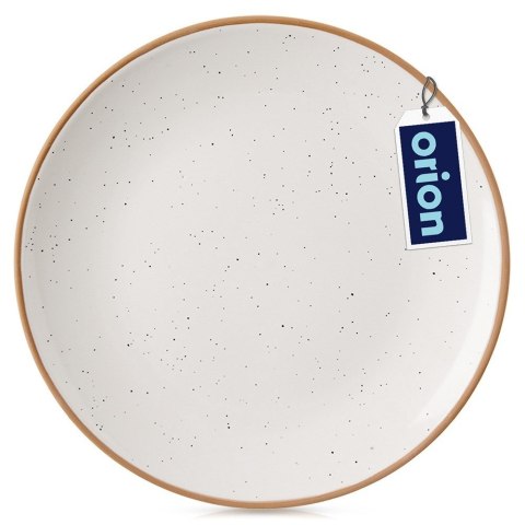 Talerz deserowy ceramiczny beżowy 20cm ORION 129106