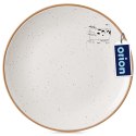 Talerz deserowy ceramiczny beżowy 20cm ORION 129108