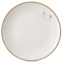 Talerz deserowy ceramiczny beżowy 20cm ORION 129109