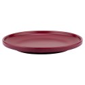 Talerz deserowy ceramiczny bordowy SOHO 20.5cm NAVA 10-099-292