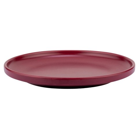 Talerz deserowy ceramiczny bordowy SOHO 20.5cm NAVA 10-099-292