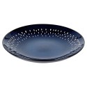 Talerz deserowy ceramiczny granatowy 22cm SIAKI COLLECTION 139707