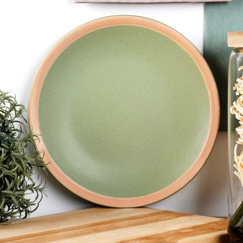 Talerz deserowy ceramiczny zielony ARTHENA GREEN 21cm NAVA 10-141-061