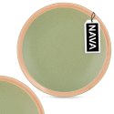 Talerz deserowy ceramiczny zielony ARTHENA GREEN 21cm NAVA 10-141-061
