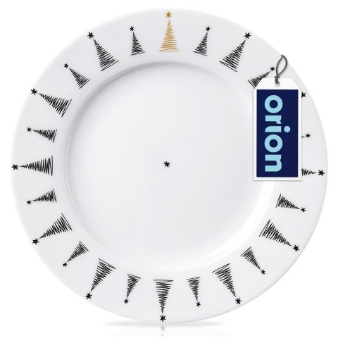 Talerz deserowy porcelanowy CHOINKA 20cm ORION 129583