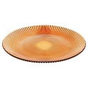 Talerz deserowy szklany bursztynowy 21cm VILDE 139729