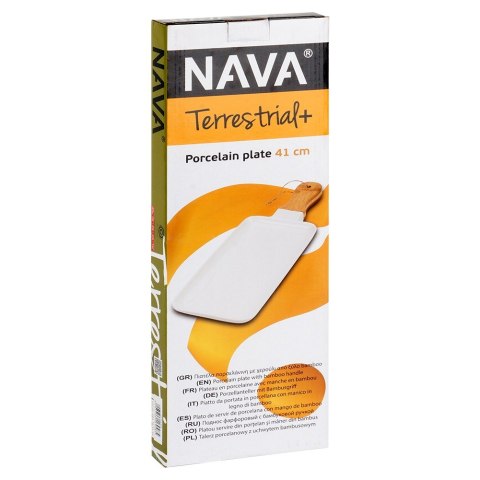 Talerz do serwowania porcelanowy TERRESTRIAL 40.5cm NAVA 10-263-029