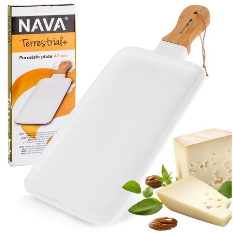 Talerz do serwowania porcelanowy TERRESTRIAL 46cm NAVA 10-263-030
