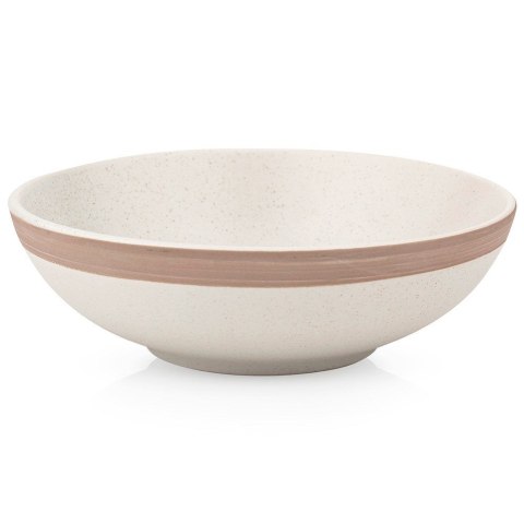 Talerz obiadowy głęboki ceramiczny beżowy ARTHENA BEIGE 20cm 900ml NAVA 10-141-082