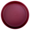 Talerz obiadowy głęboki ceramiczny bordowy SOHO 21.5cm 1L NAVA 10-099-293