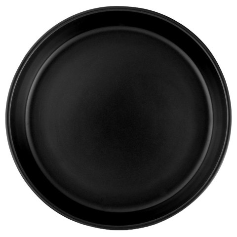 Talerz obiadowy głęboki ceramiczny czarny SOHO 21.5cm 1L NAVA 10-099-283