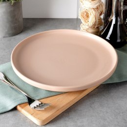 Talerz obiadowy płytki ceramiczny beżowy SOHO 27cm NAVA 10-099-271