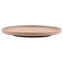 Talerz obiadowy płytki ceramiczny beżowy SOHO 27cm NAVA 10-099-271