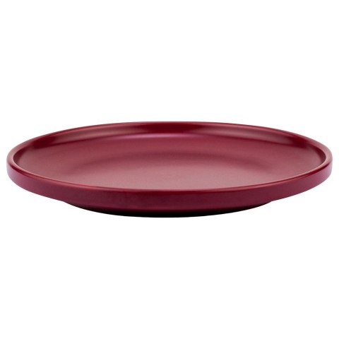 Talerz obiadowy płytki ceramiczny bordowy SOHO 27cm NAVA 10-099-291