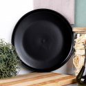 Talerz obiadowy płytki ceramiczny czarny SOHO 27cm NAVA 10-099-281