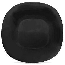 Talerz obiadowy płytki szklany czarny LUNA 26.5cm ORION 129547
