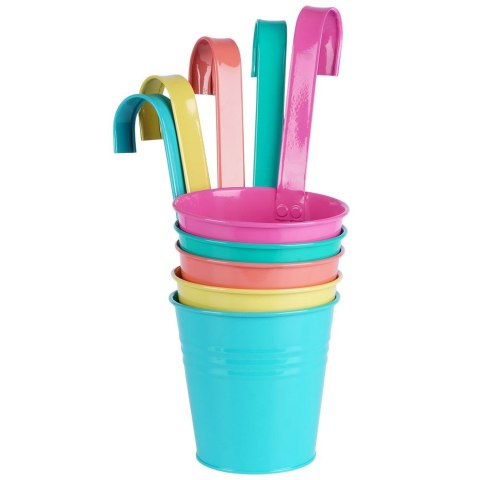 Doniczka balkonowa metalowa 5 szt. VILDE 339421