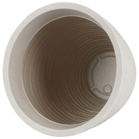 Doniczka ogrodowa plastikowa beżowa okrągła 39x41,5 cm VILDE 339439