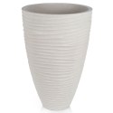 Doniczka ogrodowa plastikowa beżowa okrągła 39x60 cm VILDE 339441