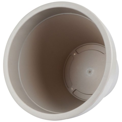 Doniczka ogrodowa plastikowa beżowa okrągła 48x43 cm VILDE 339430