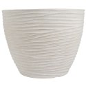 Doniczka ogrodowa plastikowa beżowa okrągła 48,5x37,5 cm VILDE 339443