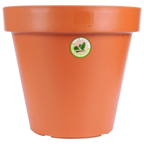 Doniczka ogrodowa plastikowa brązowa okrągła 48x43 cm VILDE 339428