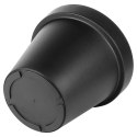 Doniczka ogrodowa plastikowa czarna okrągła 39 cm VILDE 339508-M