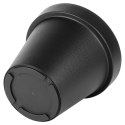 Doniczka ogrodowa plastikowa czarna okrągła mała 29 cm VILDE 339508-S