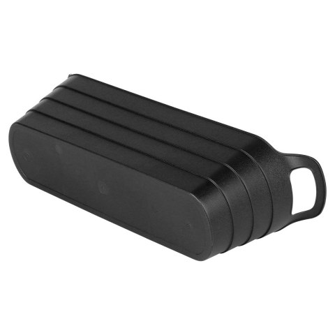 Doniczka ogrodowa plastikowa czarna podłużna duża 44,5 cm VILDE 339517