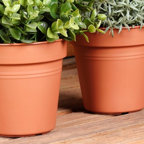 Doniczka ogrodowa plastikowa okrągła mała 13 cm 3 szt. PROGARDEN 339518