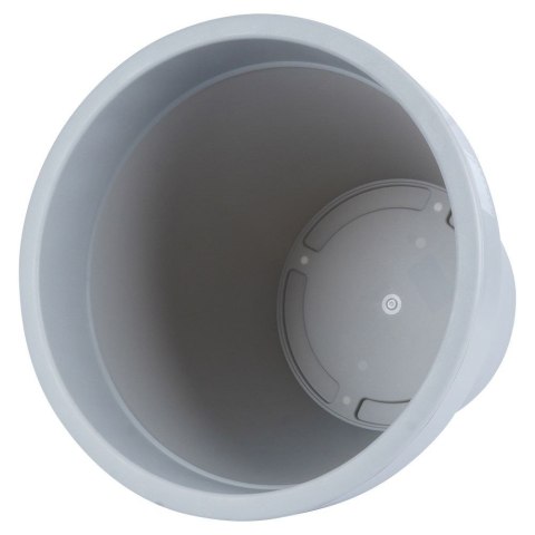 Doniczka ogrodowa plastikowa szara okrągła 39x35 cm VILDE 339425