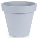 Doniczka ogrodowa plastikowa szara okrągła 39x35 cm VILDE 339425