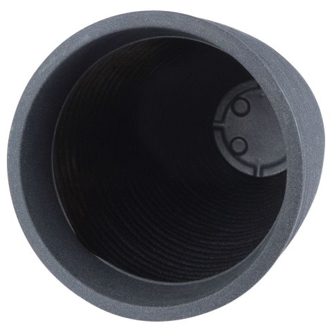 Doniczka ogrodowa plastikowa szara okrągła 39x60 cm VILDE 339442