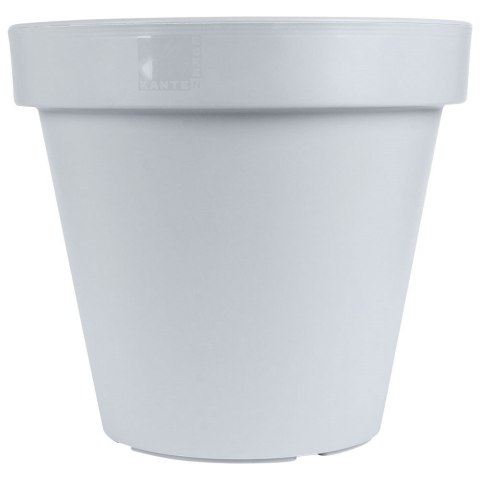 Doniczka ogrodowa plastikowa szara okrągła 48x43 cm VILDE 339429