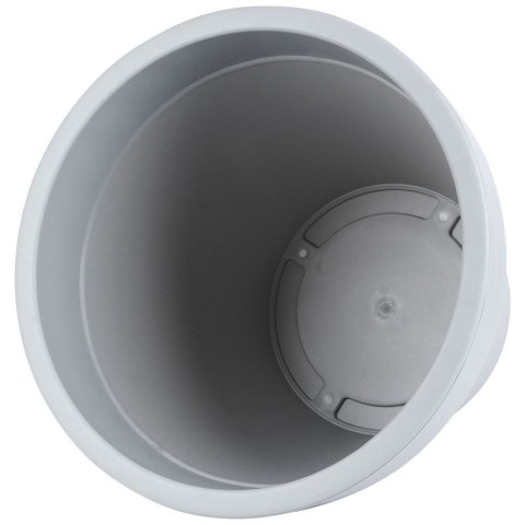 Doniczka ogrodowa plastikowa szara okrągła 48x43 cm VILDE 339429