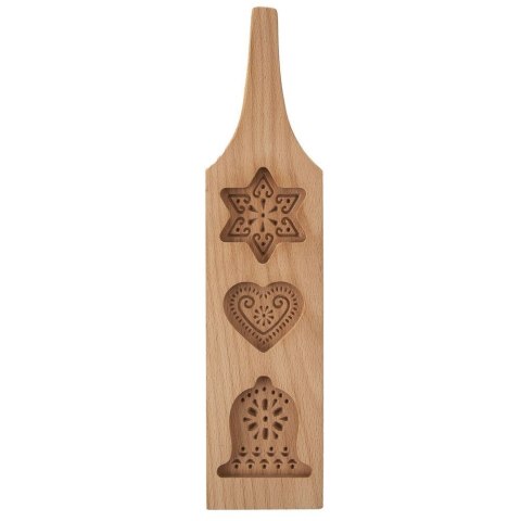 Forma do ciastek drewniana 35x8 cm ORION 127412