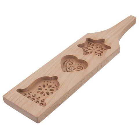 Forma do ciastek drewniana 35x8 cm ORION 127412