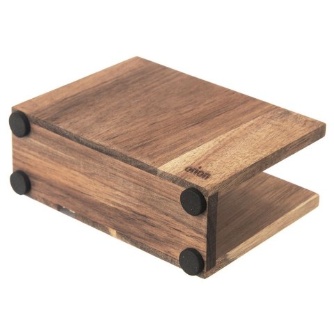 Serwetnik drewniany stojak na serwetki pojemnik organizer RIVER 12x8.5cm ORION 154308
